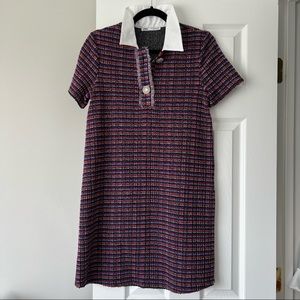 Zara Tweed Mini Dress